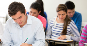 Students in classroom